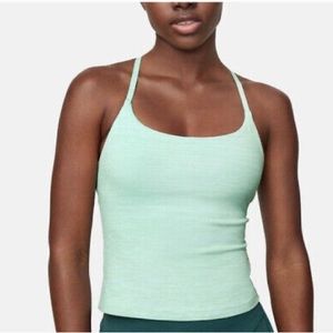 Outdoor Voices TechSweat Free To Move Tank - Limited Edition light Green/Blue